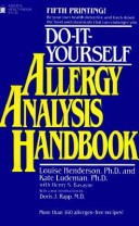 Book cover for Do-it-yourself Allergy Analysis Handbook