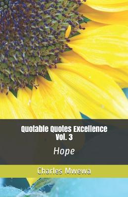 Book cover for Quotable Quotes Excellence, Vol. 3