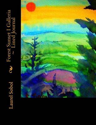 Cover of Forest Sunset I Galleria Lined Journal