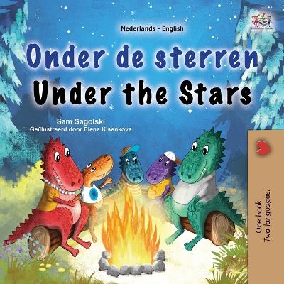 Cover of Under the Stars (Dutch English Bilingual Kids Book)