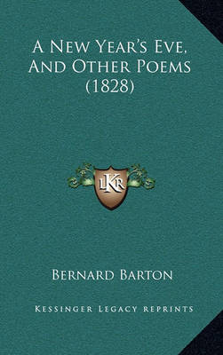 Book cover for A New Year's Eve, and Other Poems (1828)