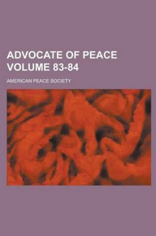 Cover of Advocate of Peace (91)