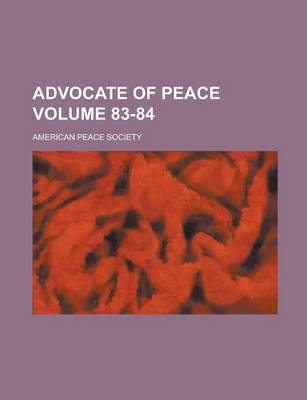 Book cover for Advocate of Peace (91)