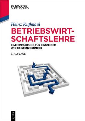 Cover of Betriebswirtschaftslehre