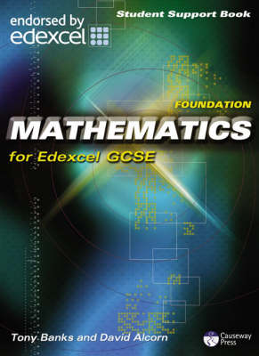 Book cover for Causeway Press Foundation Mathematics for Edexcel GCSE - Student Support Book