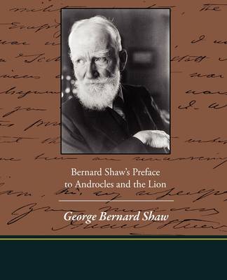 Book cover for Bernard Shaw's Preface to Androcles and the Lion