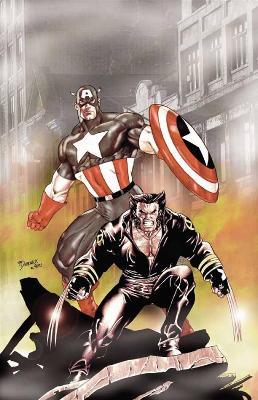 Book cover for Wolverine & Captain America