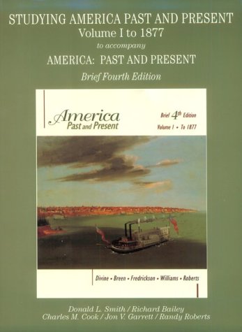Book cover for Study Guide Volume 1 for America Past and Present 4e Brief Editio