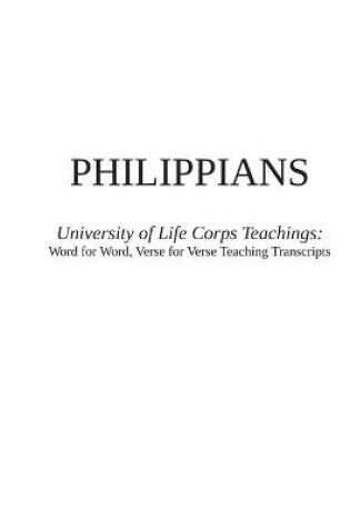 Cover of PHILIPPIANS - University of Life Corps Teachings