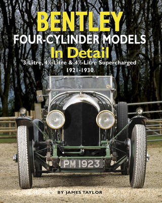 Book cover for Bentley Four-cylinder Models in Detail