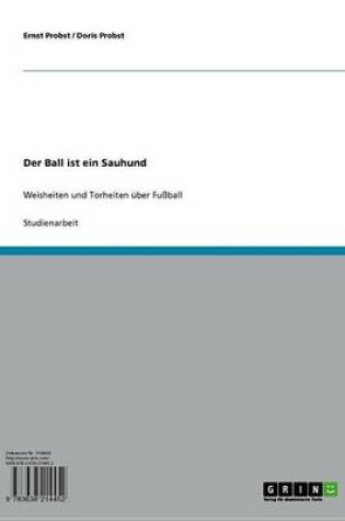 Cover of Der Ball Ist Ein Sauhund