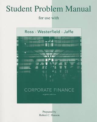 Book cover for Corporate Finance Student Problem Manual