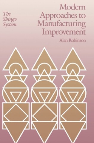 Cover of Modern Approaches to Manufacturing Improvement