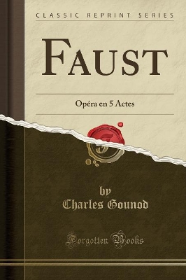 Book cover for Faust