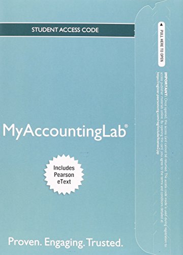 Book cover for NEW MyLab Accounting with Pearson eText -- Access Card -- for Pearson's Federal Taxation 2015 Corporations, Partnerships, Estates & Trusts