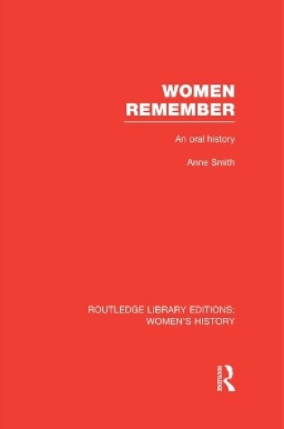 Cover of Women Remember