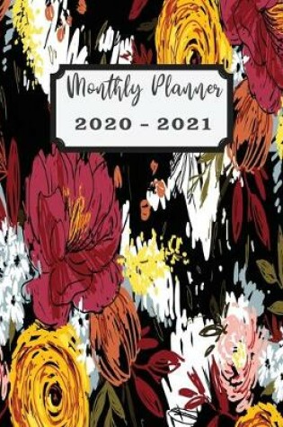 Cover of Monthly Planner 2020 - 2021