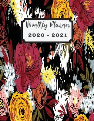 Book cover for Monthly Planner 2020 - 2021