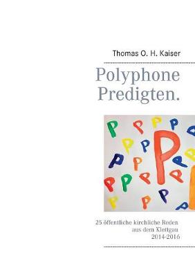 Book cover for Polyphone Predigten.