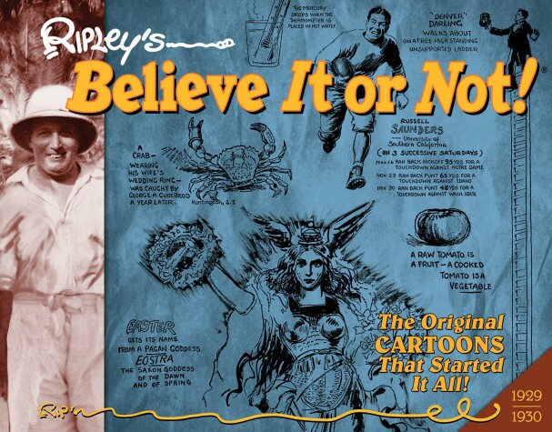 Book cover for Ripley's Believe It or Not!: Daily Cartoons 1929-1930