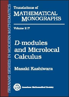 Book cover for D-modules and Microlocal Calculus