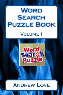 Book cover for Word Search Puzzle Book Volume 1