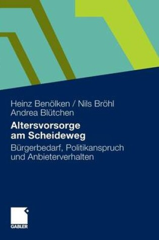 Cover of Altersvorsorge Am Scheideweg