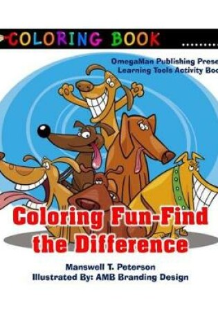Cover of Find The Difference Coloring Book