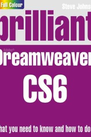 Cover of Brilliant Dreamweaver CS6