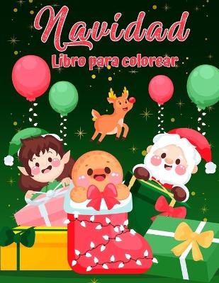 Book cover for Libro para colorear de Navidad para ni�os peque�os y ni�os.