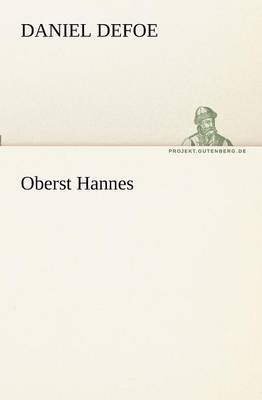 Book cover for Oberst Hannes