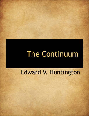 Book cover for The Continuum