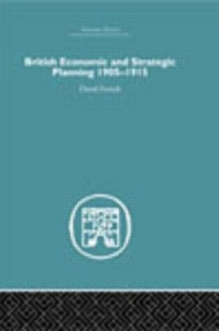 Cover of British Economic and Strategic Planning