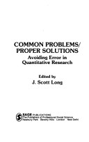 Cover of Common Problems/Proper Solutions