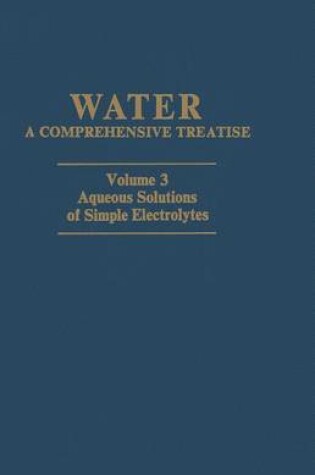 Cover of Water