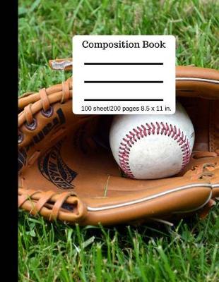 Book cover for Composition Book - 100 Sheets/200 Pages, 8.5 X 11 in -