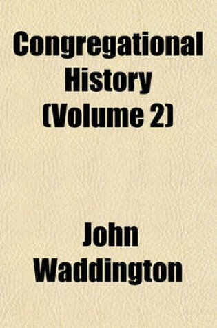 Cover of Congregational History (Volume 2)