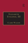 Book cover for Elizabeth Evelinge, III