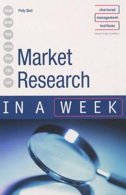 Book cover for Market Research in a Week