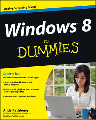 Book cover for Windows 8 For Dummies