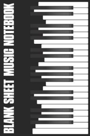 Cover of Blank Sheet Music Notebook