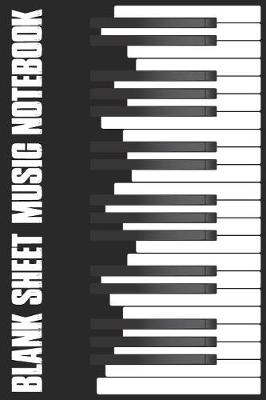 Cover of Blank Sheet Music Notebook