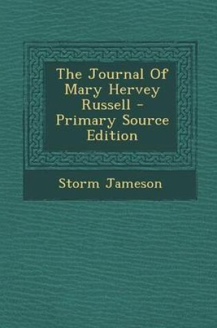 Cover of The Journal of Mary Hervey Russell