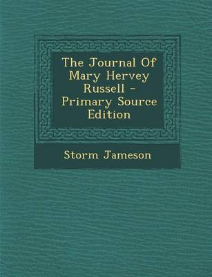 Book cover for The Journal of Mary Hervey Russell