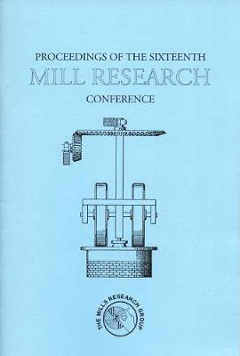 Cover of Proceedings of the Sixteenth Mill Research Conference