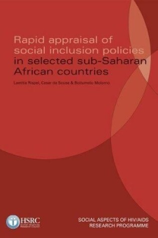 Cover of Rapid Appraisal of Social Inclusion Policies in Selected Sub-Saharan African Countries