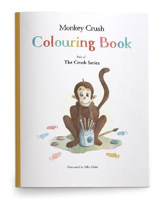 Cover of Monkey Crush Colouring Book