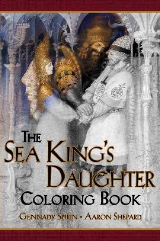 Cover of The Sea King's Daughter Coloring Book