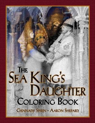 Book cover for The Sea King's Daughter Coloring Book
