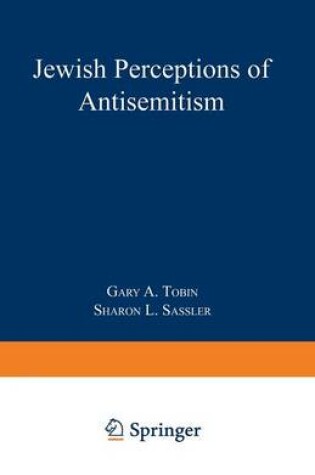 Cover of Jewish Perceptions of Antisemitism